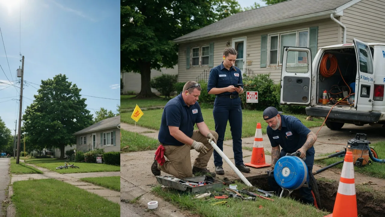 Sewer Line Repair in Camp Point, IL near me